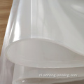 Food grade witte transparante siliconen rubberen plaatrol